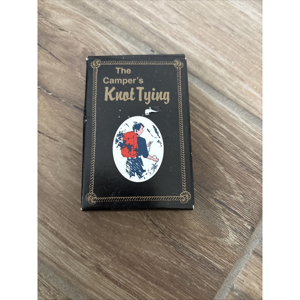 The Camper's Knot Tying‎ Card Deck